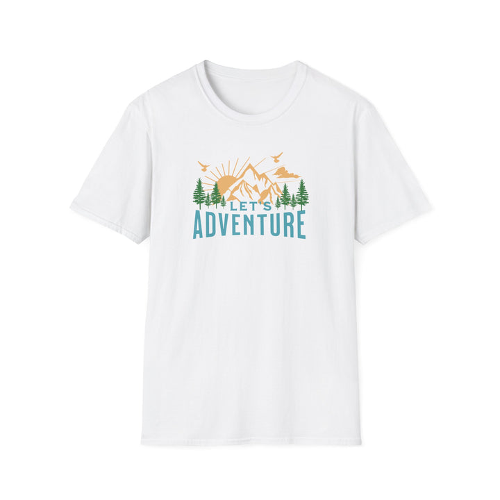 Let's Adventure Outdoor Unisex Softstyle T-Shirt
