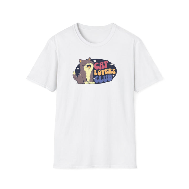 Cat Lovers Club T-Shirt — Cute Retro Cat Graphic Tee