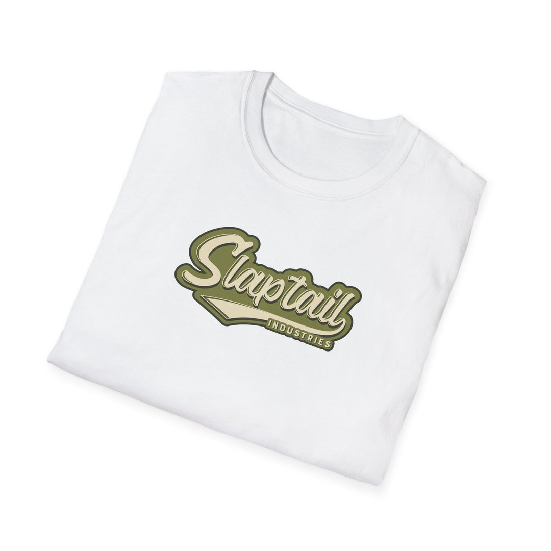 Fishing T-Shirt — "Slaptail Outdoors" Bass Logo Tee