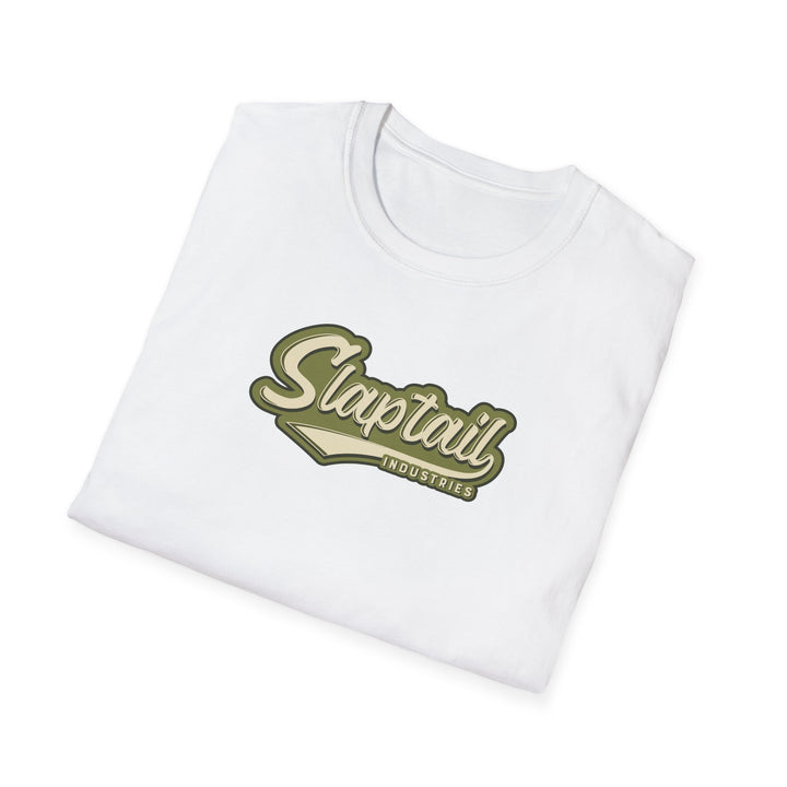Fishing T-Shirt — "Slaptail Outdoors" Bass Logo Tee