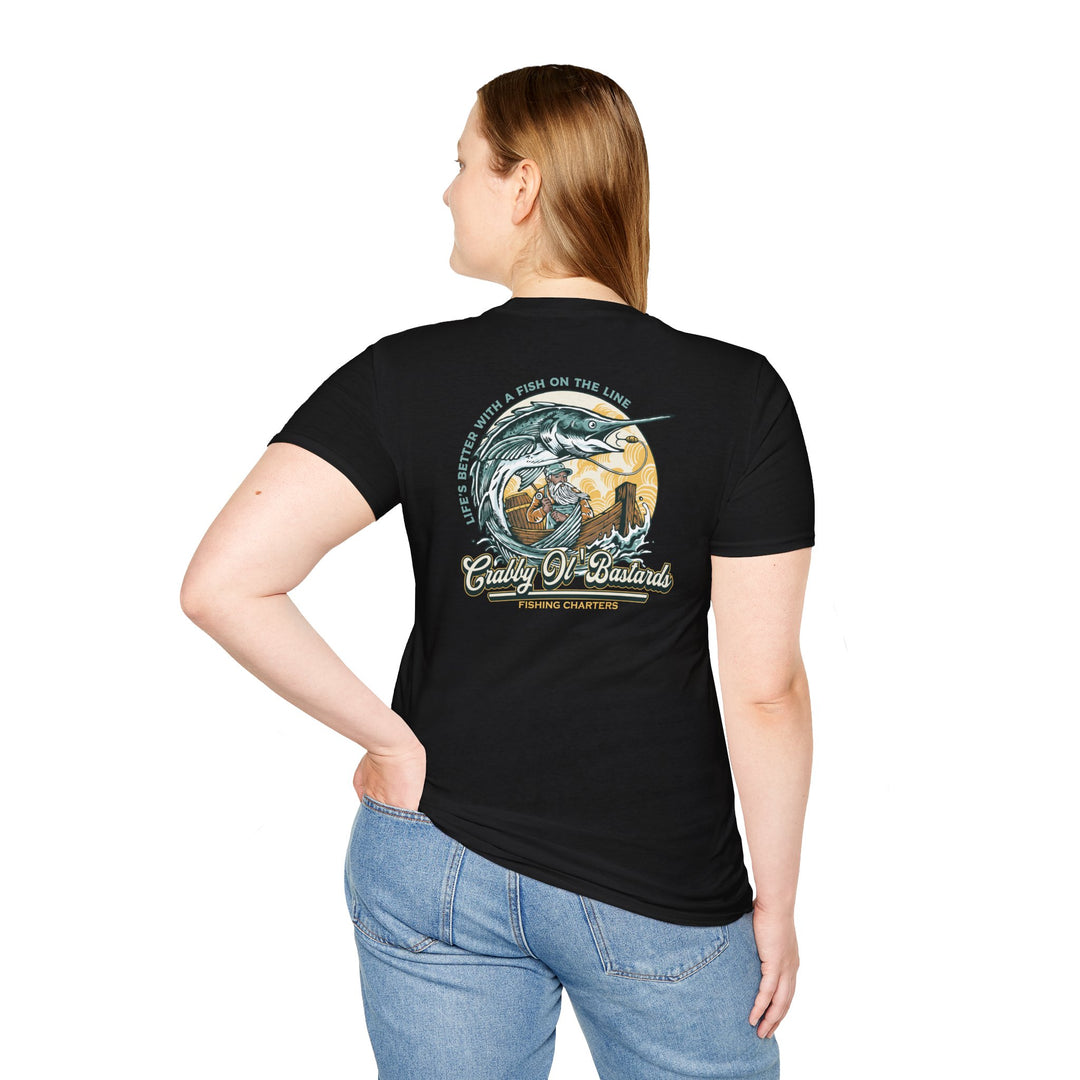 Crabby Ol’ Bastards Fishing T-Shirt