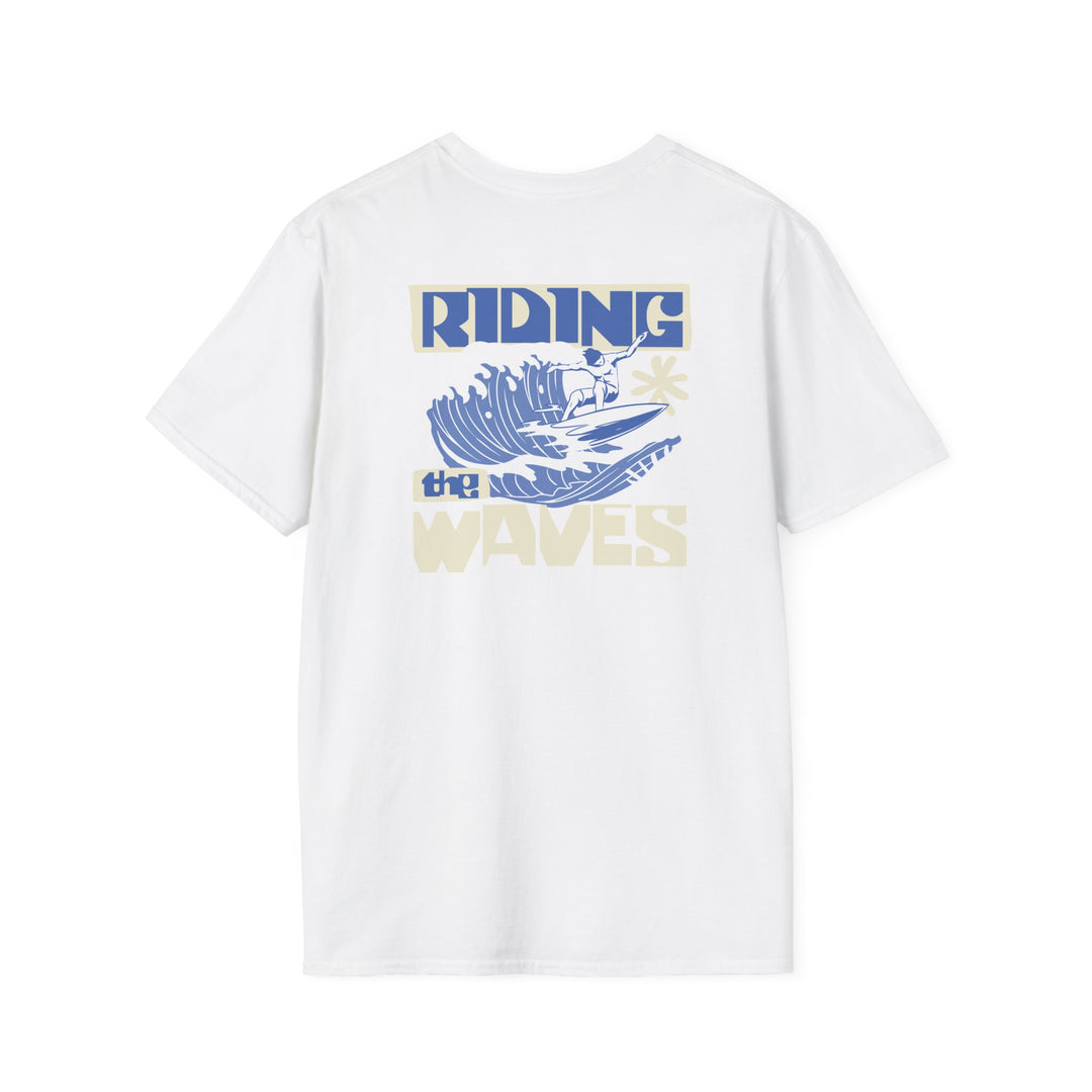Riding The Waves — Surfing Graphic Tee
