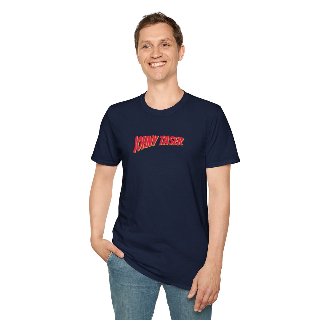 Johnny Taser Rogue Soldier Retro T-Shirt