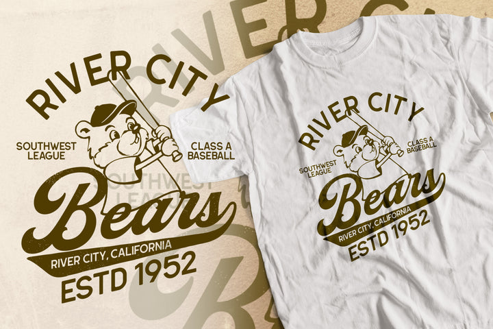 River City Bears Baseball Vintage Softstyle T-Shirt