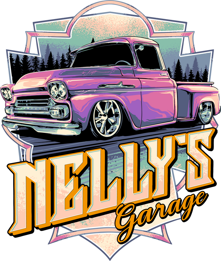 57 Chevy Truck Graphic Unisex T-Shirt - Nelly's Garage