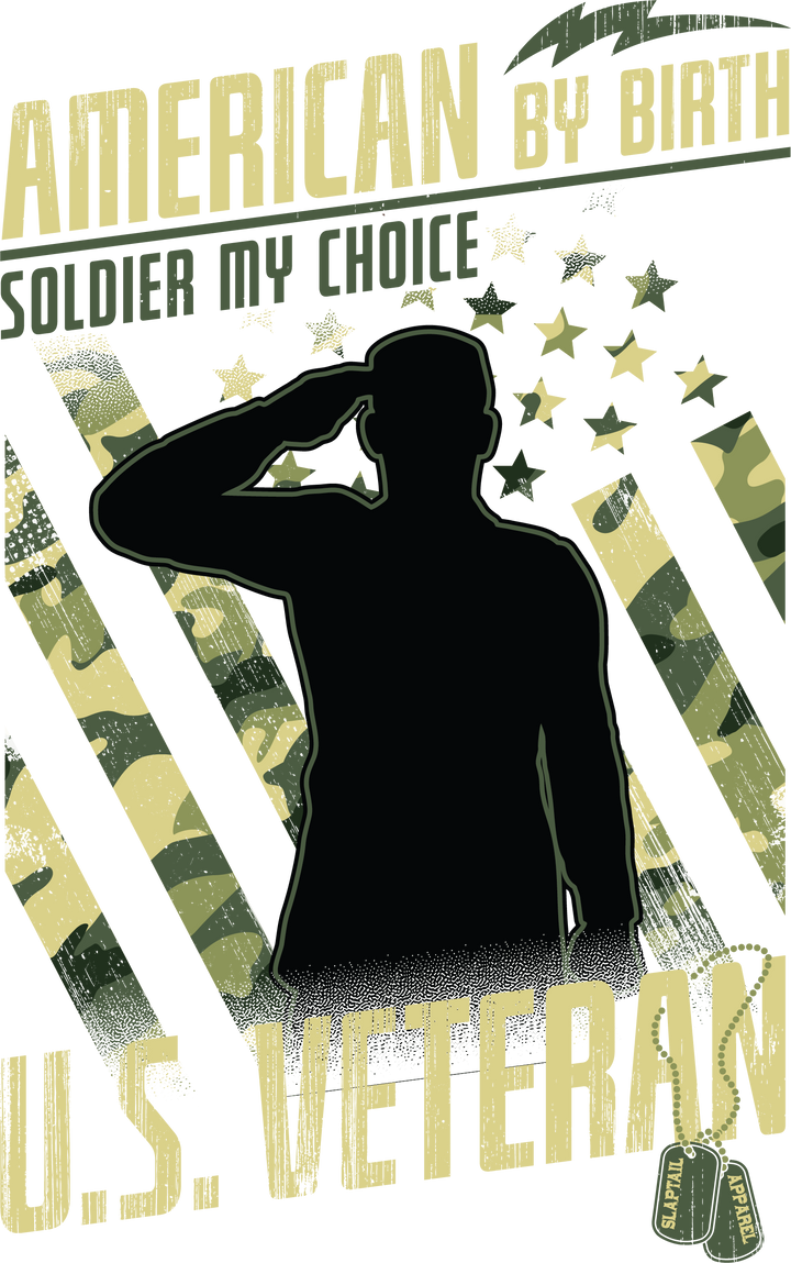 Patriotic Veteran T-Shirt - U.S. Veteran Design