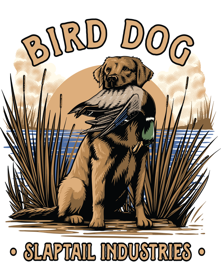 Bird Dog Graphic T-Shirt — Retrievers & Waterfowl Hunting Tee