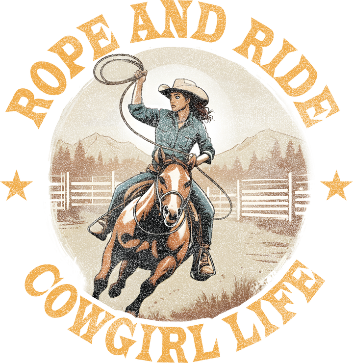 Cowgirl Life Rope and Ride T-Shirt
