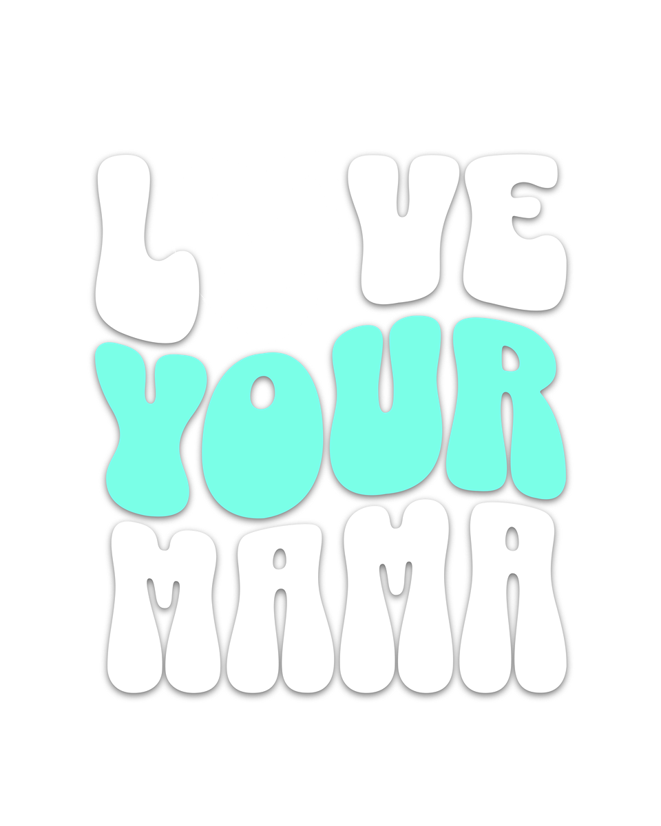 Love Your Mama Retro Mother’s Day T-Shirt