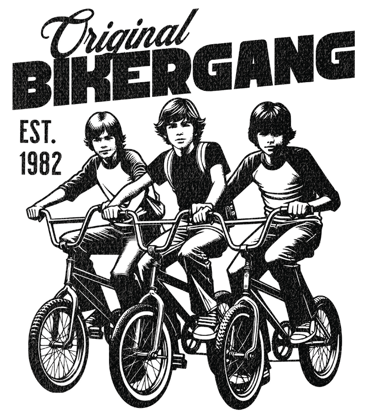 Original Bikergang Vintage Bicycle T-Shirt
