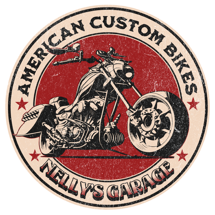 American Custom Bikes Motorcycle Club T-Shirt