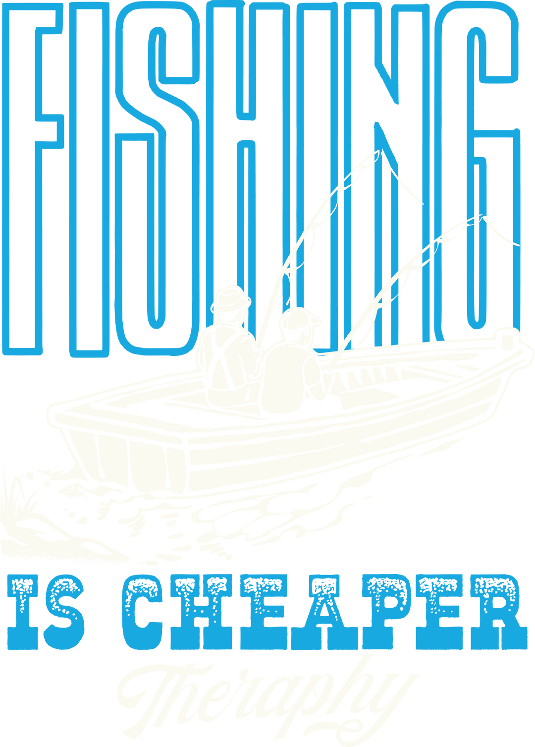 Fishing Is Cheaper Lightweight Angler T-Shirt