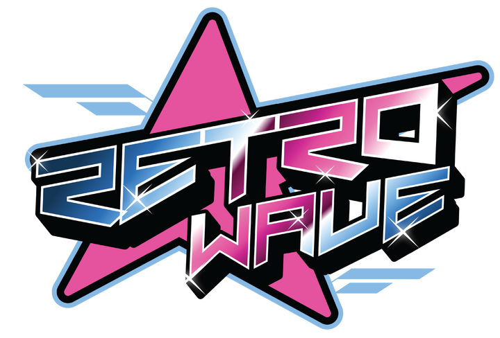 Retro Vibe T-Shirt – Neon 'Retro' Star Graphic