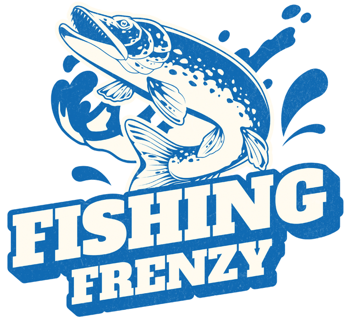 Fishing Frenzy Retro Graphic T-Shirt