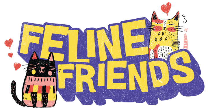 Feline Friends Cute Cat Lover T-Shirt