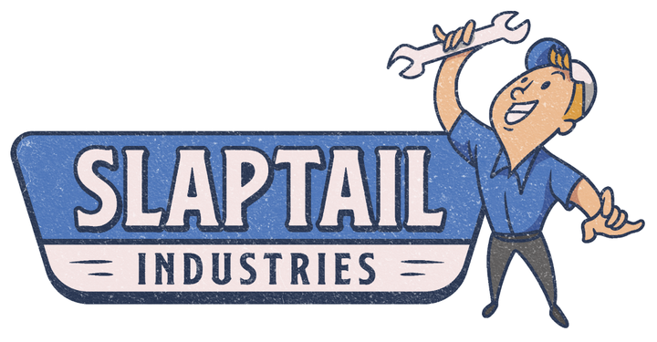 Slaptail Industries Retro Vintage T-Shirt