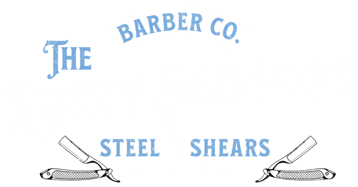 The Rusty Scissors Barber Shop T-Shirt