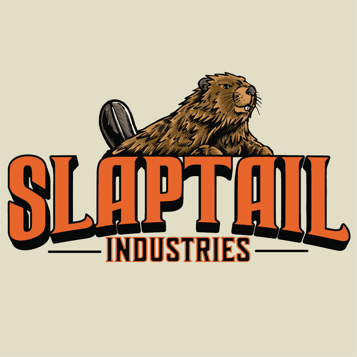 Slaptail Industries Beaver Logo T-Shirt