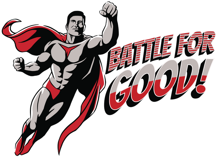 Battle for Good Superhero T-Shirt