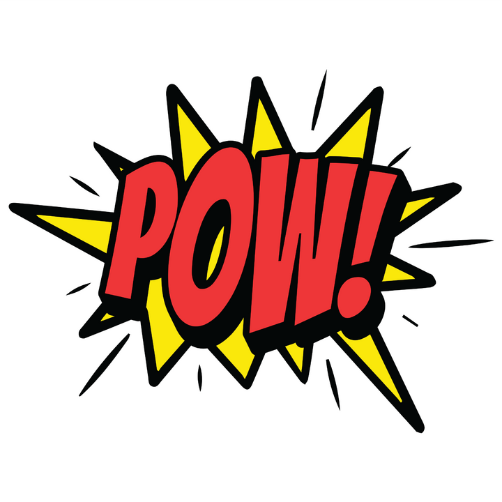POW Comic Graphic T-Shirt