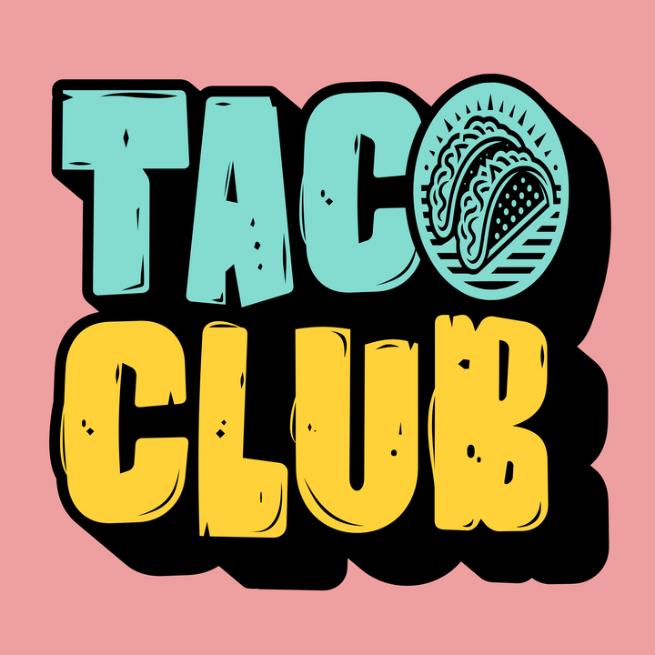 Taco Club Graphic Tee (Retro Taco Logo)