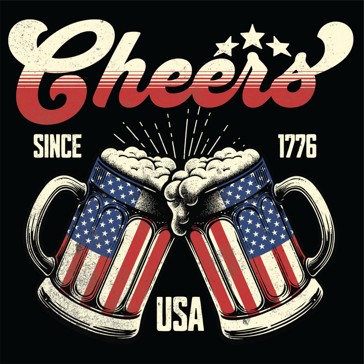 Patriotic Cheers USA T-Shirt