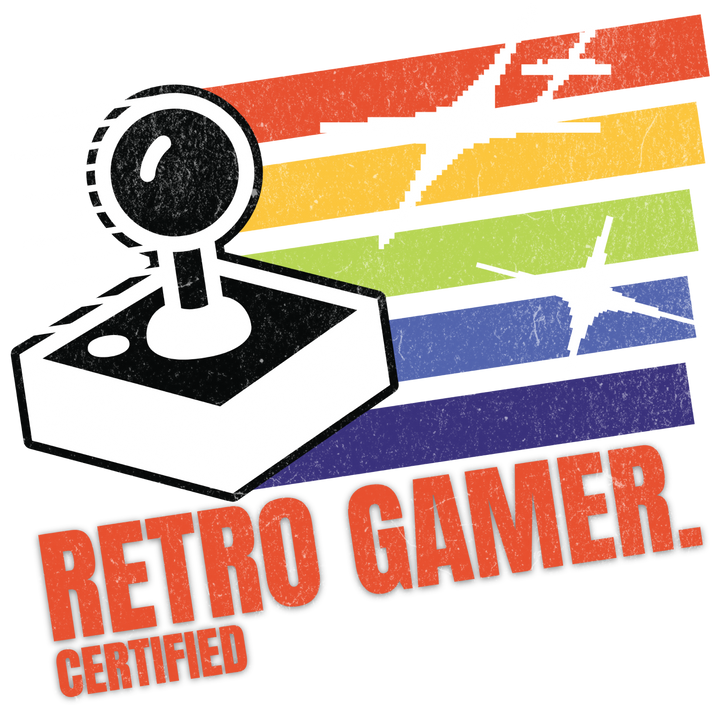 Retro Gamer T-Shirt — Vintage Joystick Graphic
