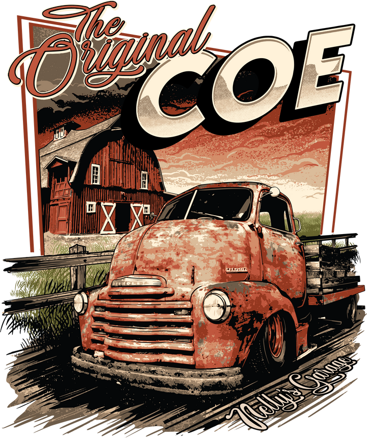 Vintage COE Farm Truck T-Shirt