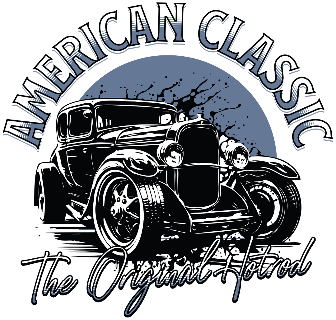 Classic Car T-Shirt — "American Classic: The Original Hotrod" Tee
