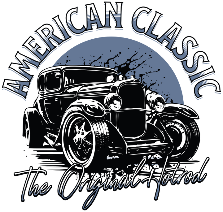 Classic Car T-Shirt — "American Classic: The Original Hotrod" Tee