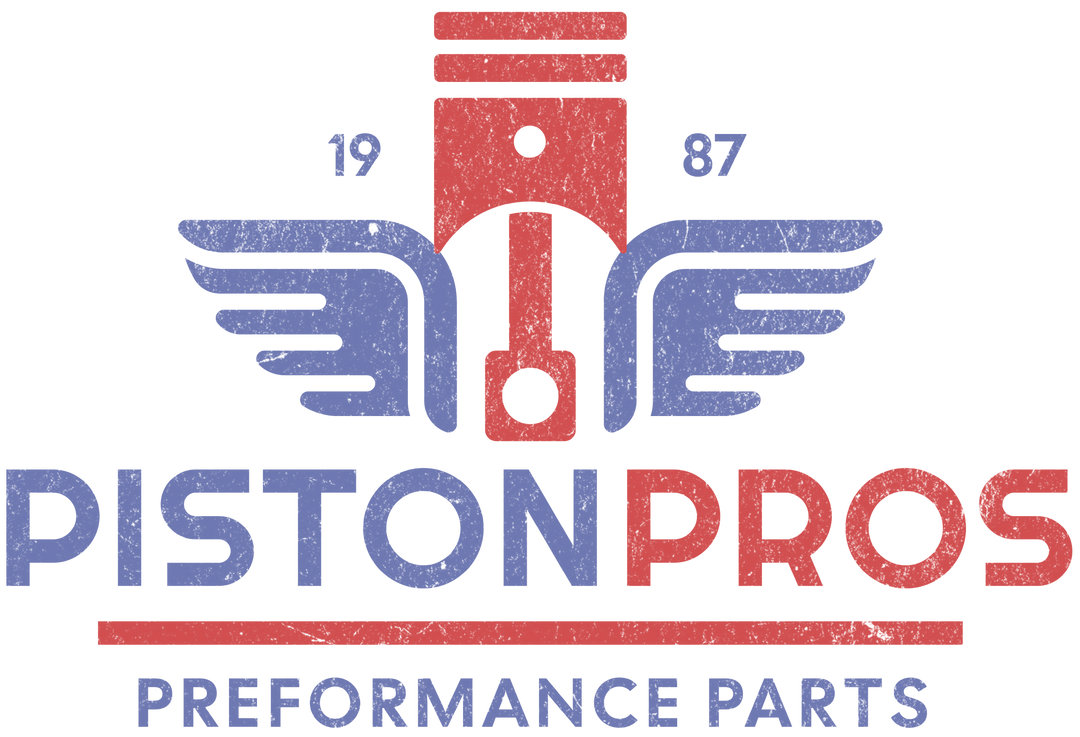 PistonPros Performance Parts T-Shirt — Vintage Automotive Logo Tee