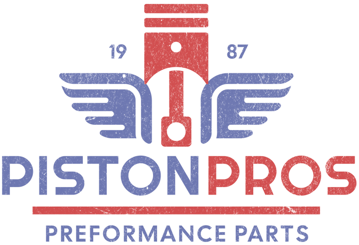 PistonPros Performance Parts T-Shirt — Vintage Automotive Logo Tee