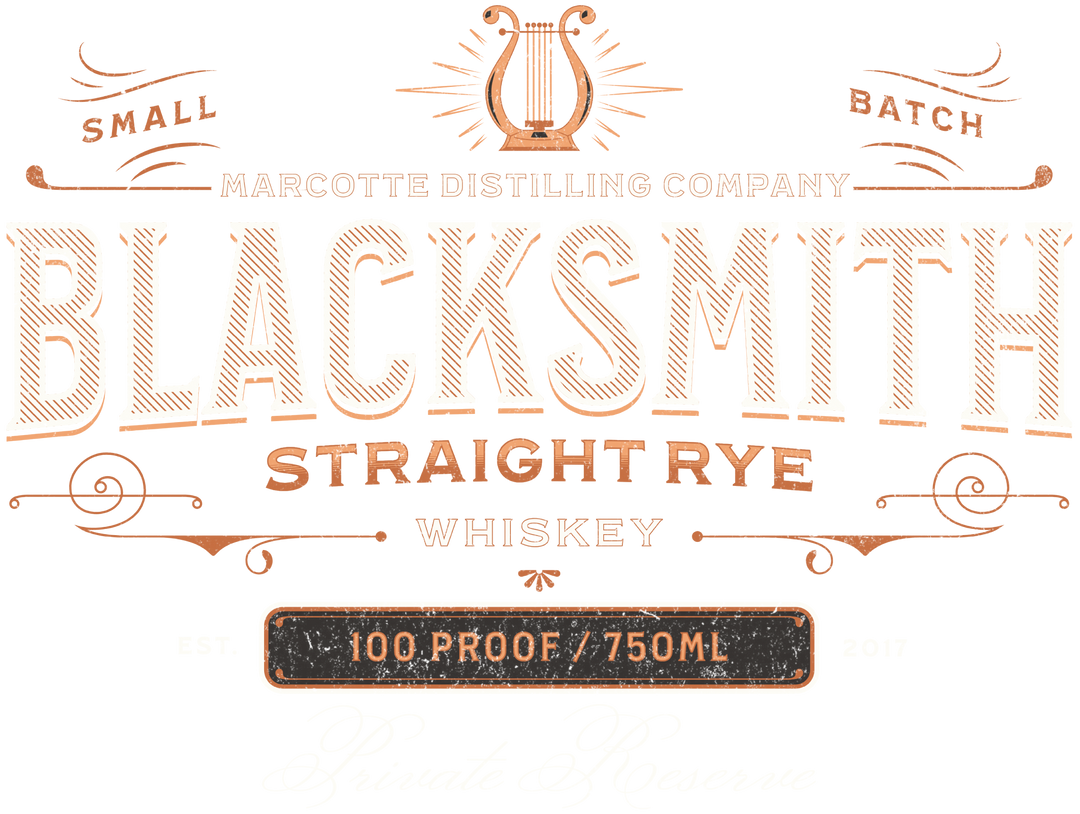Blacksmith Straight Rye Whiskey T-Shirt – Vintage Distillery Label Tee