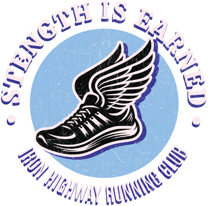 Strength Is Earned Running Tee — Motivational Fitness Shirt