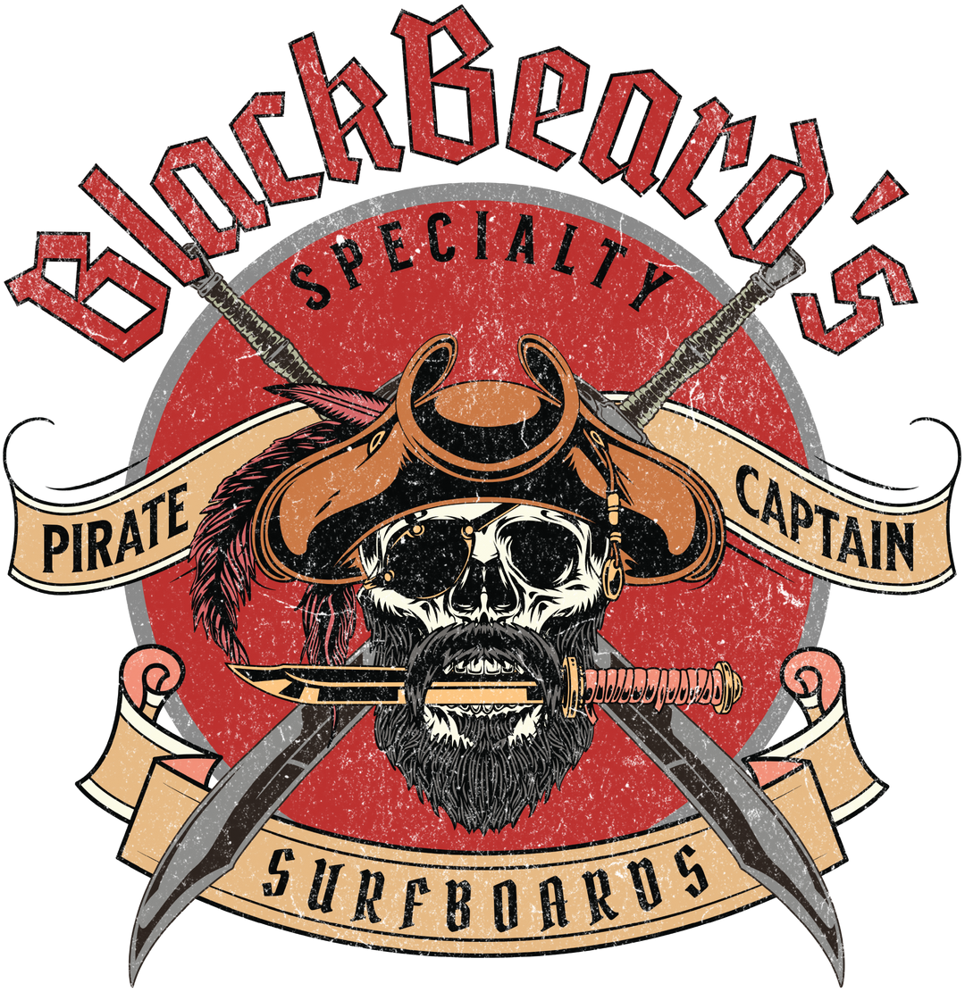 Captain Blackbeard's Surfboards T-Shirt