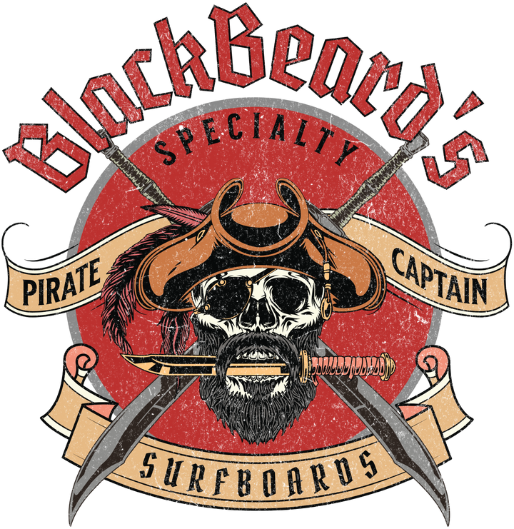 Captain Blackbeard's Surfboards T-Shirt