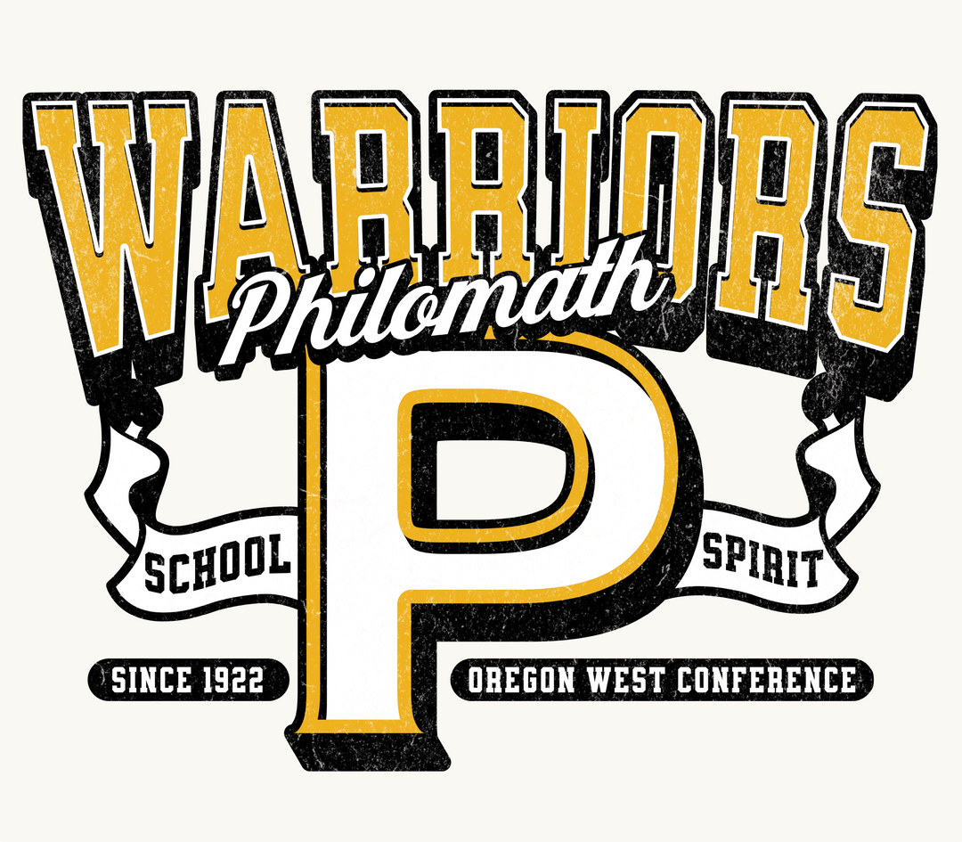 Warriors Philomath P Vintage Logo T-Shirt