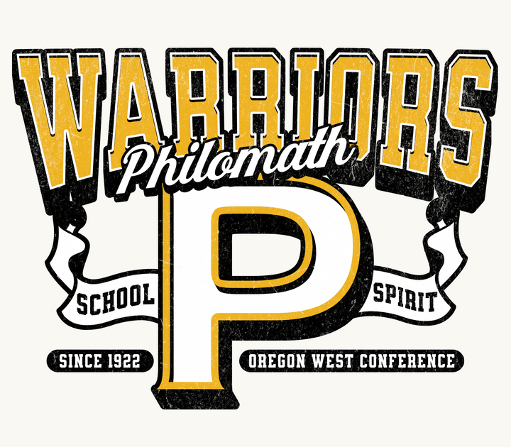 Warriors Philomath P Vintage Logo T-Shirt