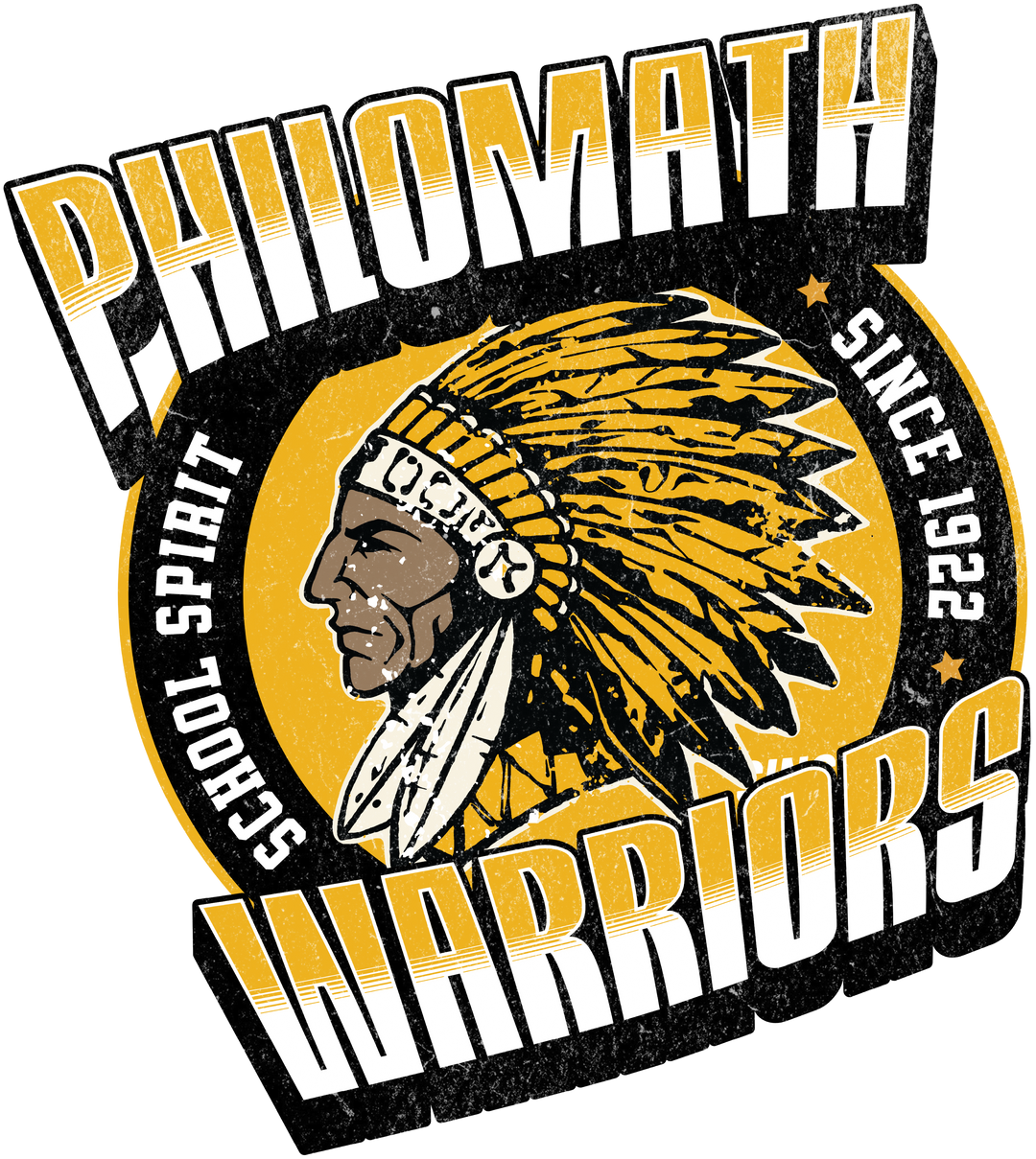 Phnomath Warriors Vintage Logo T-Shirt
