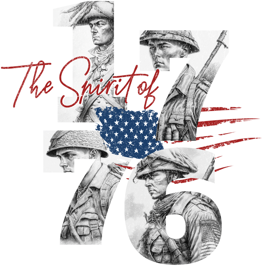 Patriotic Military 'The Spirit of '1776' T-Shirt