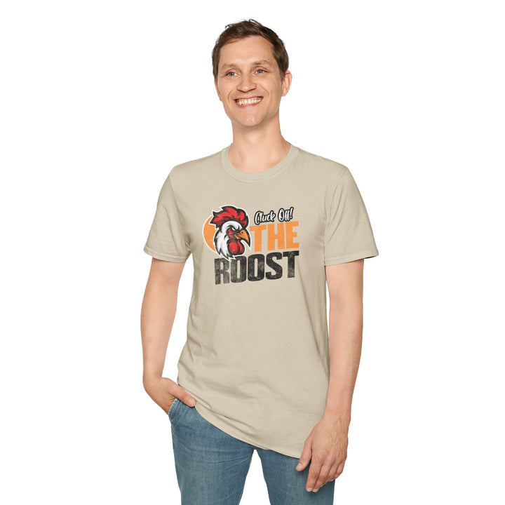 Chicken Rooster Tee — "Cluck Off! Farmhouse T‑Shirt