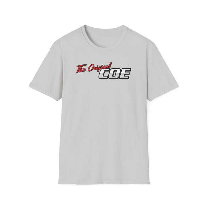 The Original Coe Truck T-Shirt - Retro Red Pickup Barn Graphic Tee