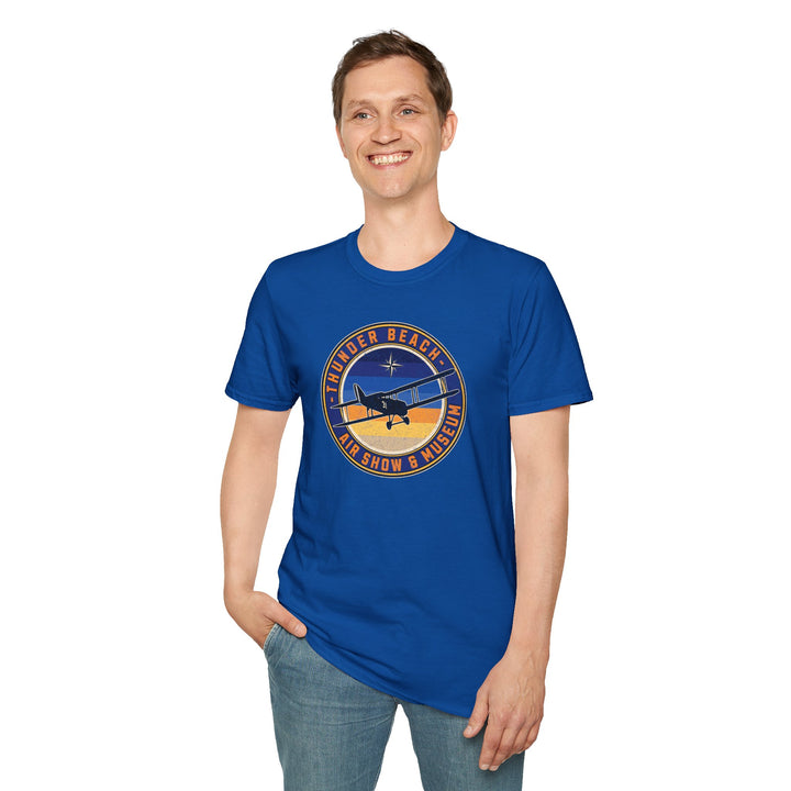 Thunder Beach Airshow Museum T‑Shirt — Vintage Plane Logo Tee