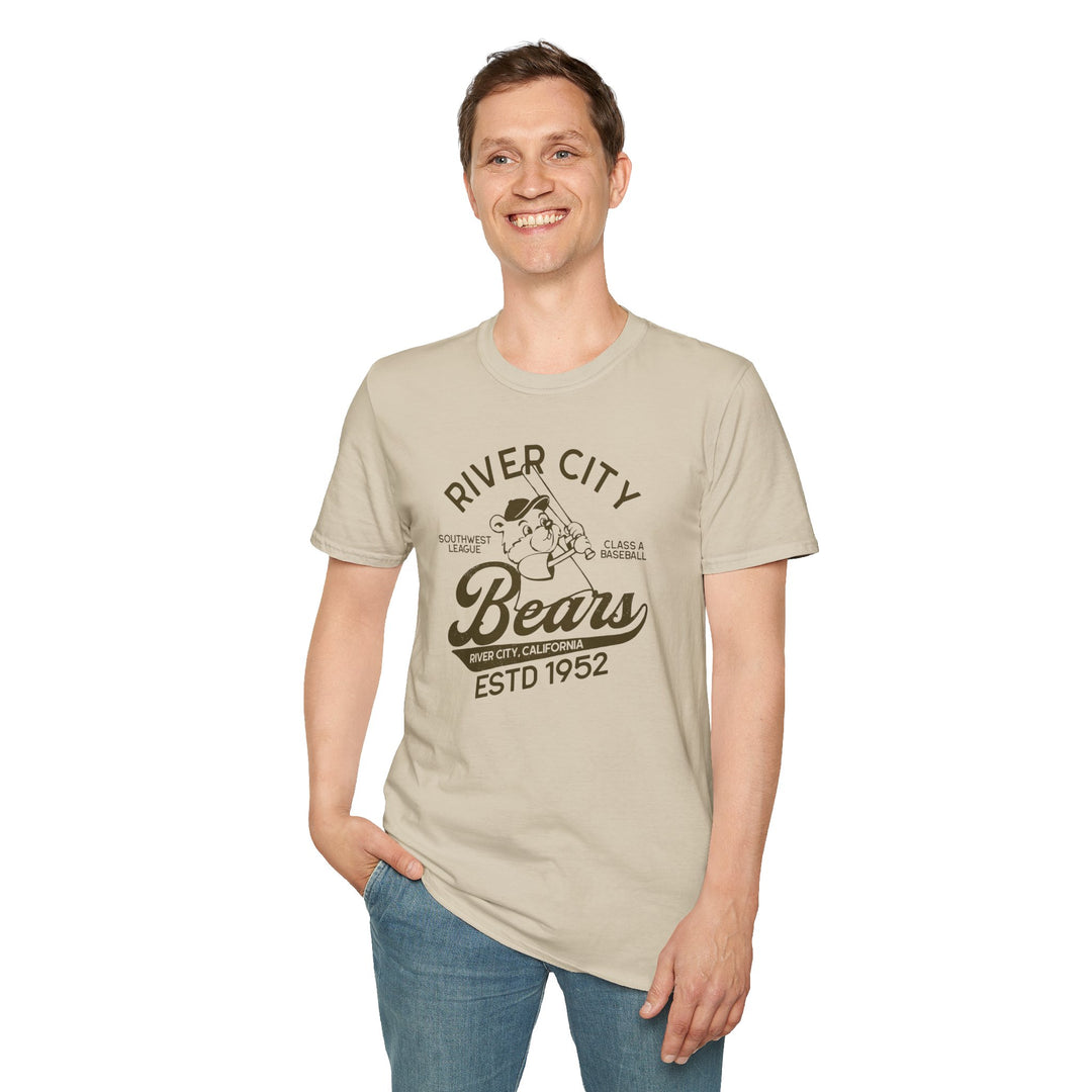 River City Bears Baseball Vintage Softstyle T-Shirt