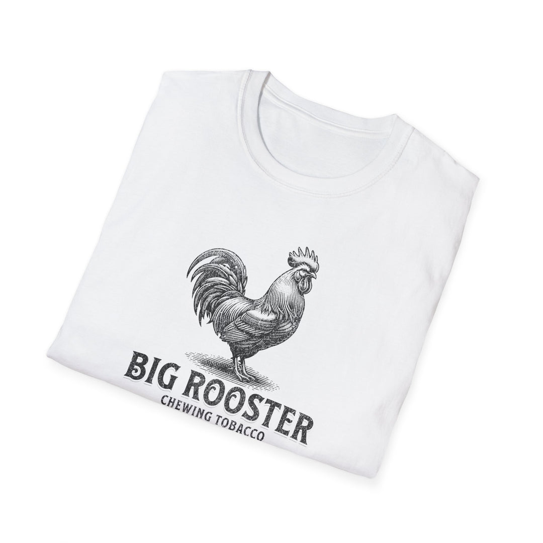 Vintage Graphic T-Shirt — "Big Rooster" Chewing Tobacco Tee