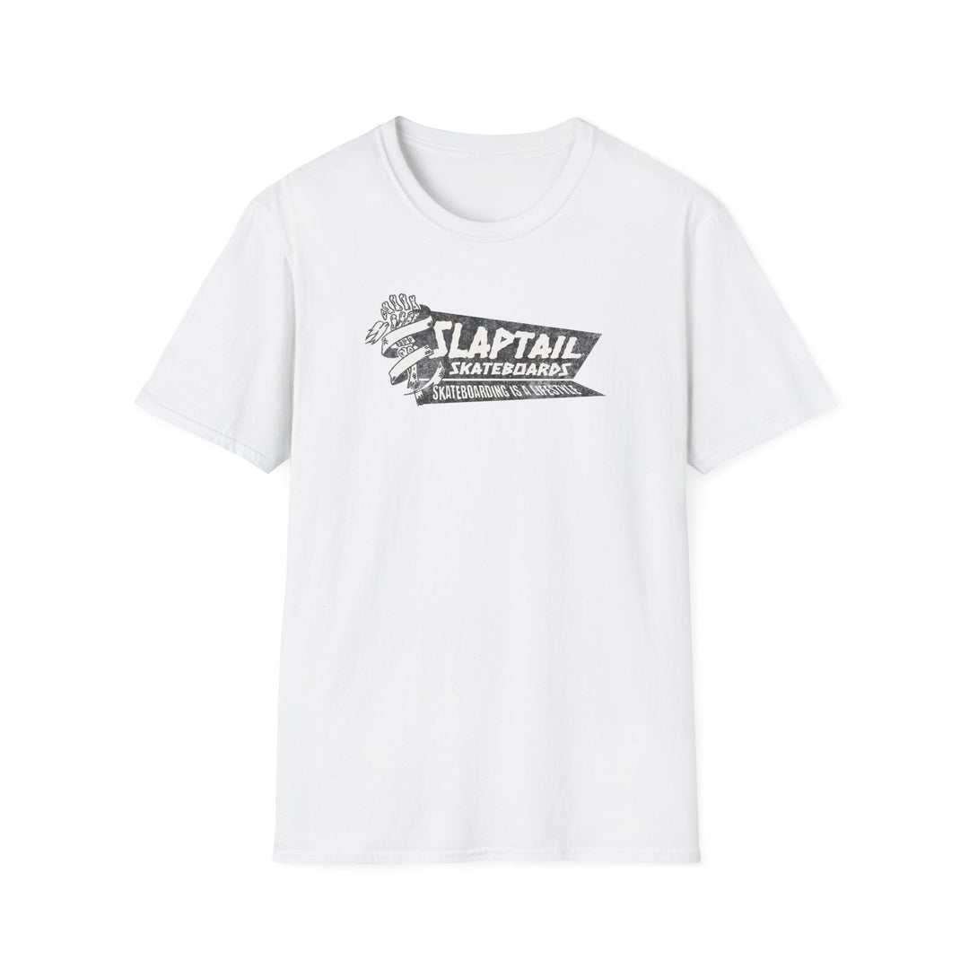 Slaptail Skateboards Retro Banner T-Shirt