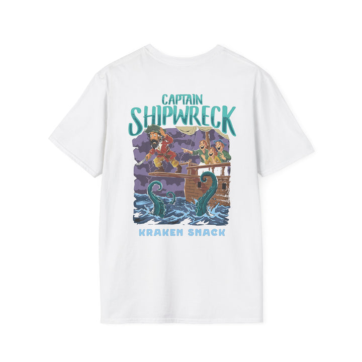 Nautical Adventure Unisex T-Shirt - Captain Shipwreck Design