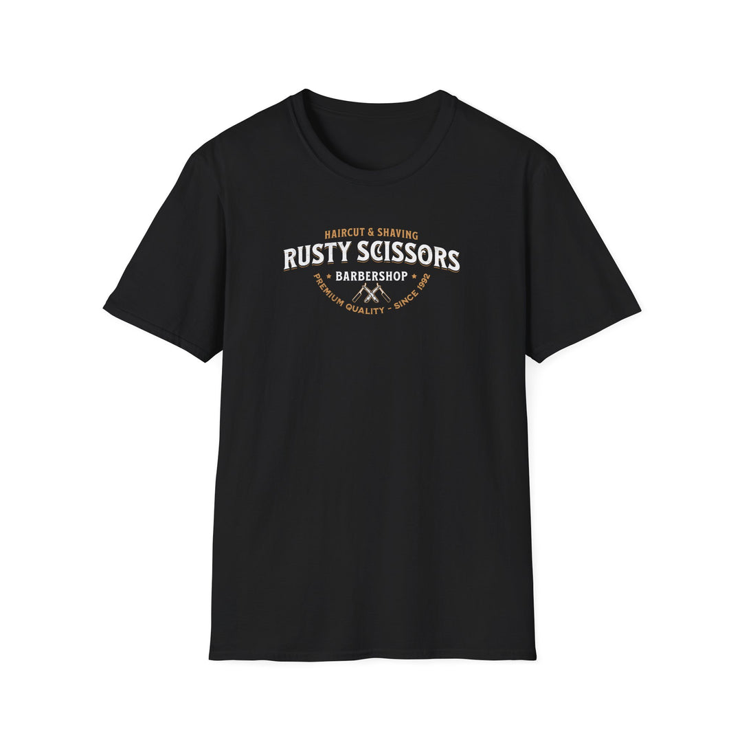 Rusty Scissors Barbershop T-Shirt
