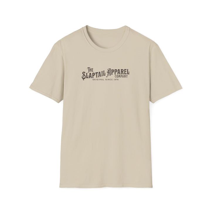 Vintage Logo T-Shirt — “The Slaptail Apparel Company” Classic Graphic Tee