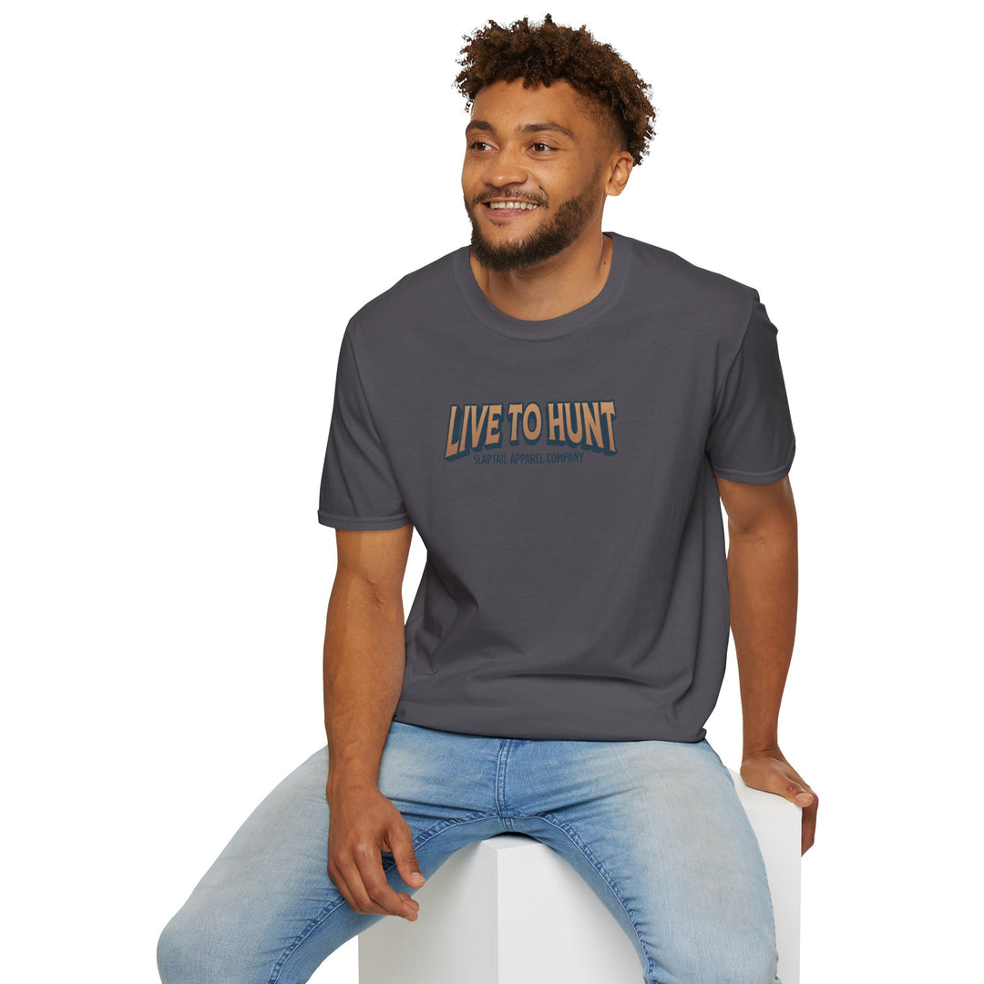 Live to Hunt Outdoor Elk T-Shirt